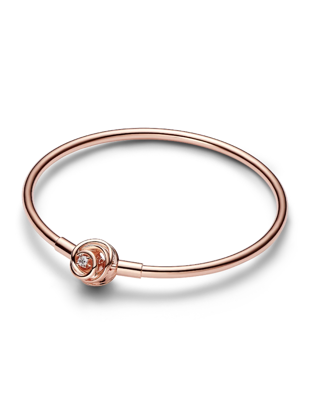 FINAL SALE - Pandora Moments Encircled Clasp Bangle