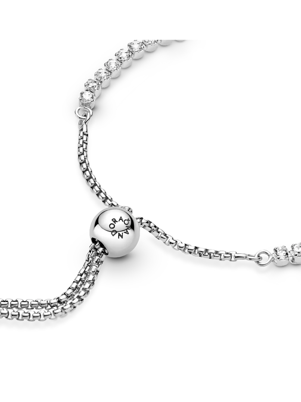 Sparkling Slider Tennis Bracelet