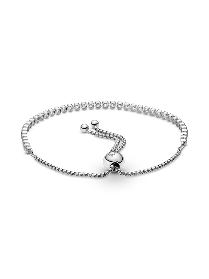 Sparkling Slider Tennis Bracelet