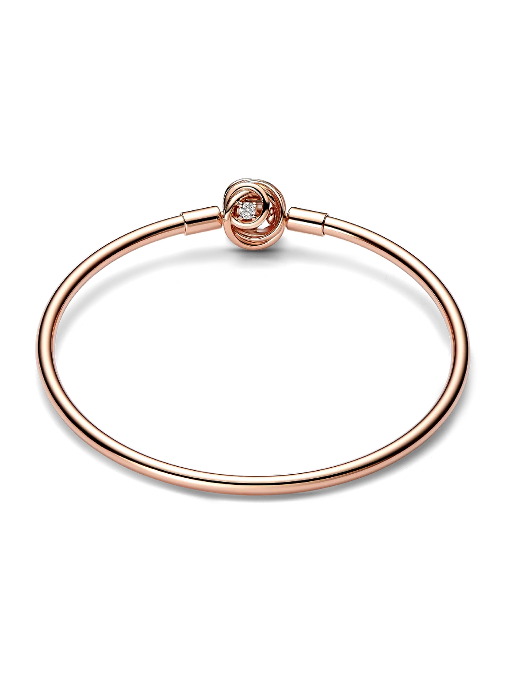 FINAL SALE - Pandora Moments Encircled Clasp Bangle