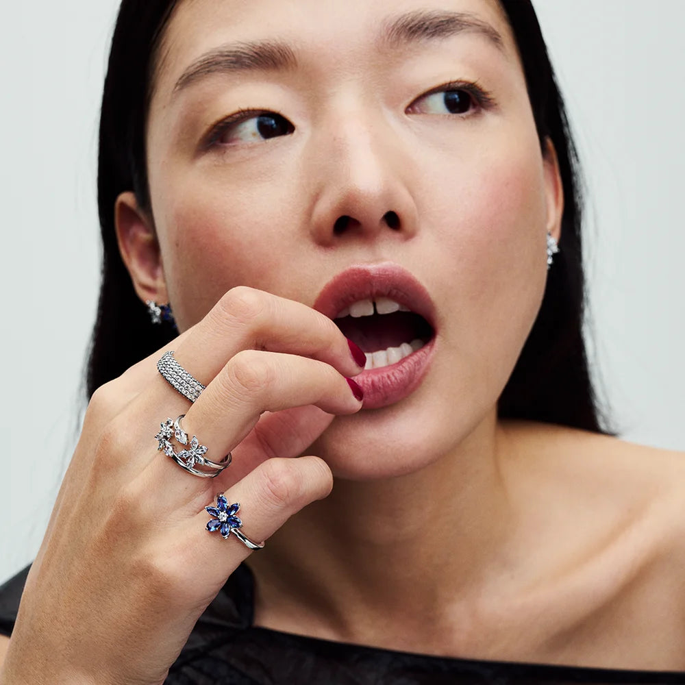 Sparkling Herbarium Cluster Ring