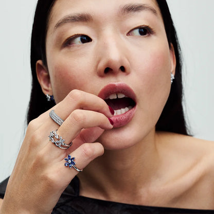 Sparkling Herbarium Cluster Ring