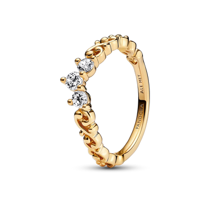 Regal Swirl Tiara Ring
