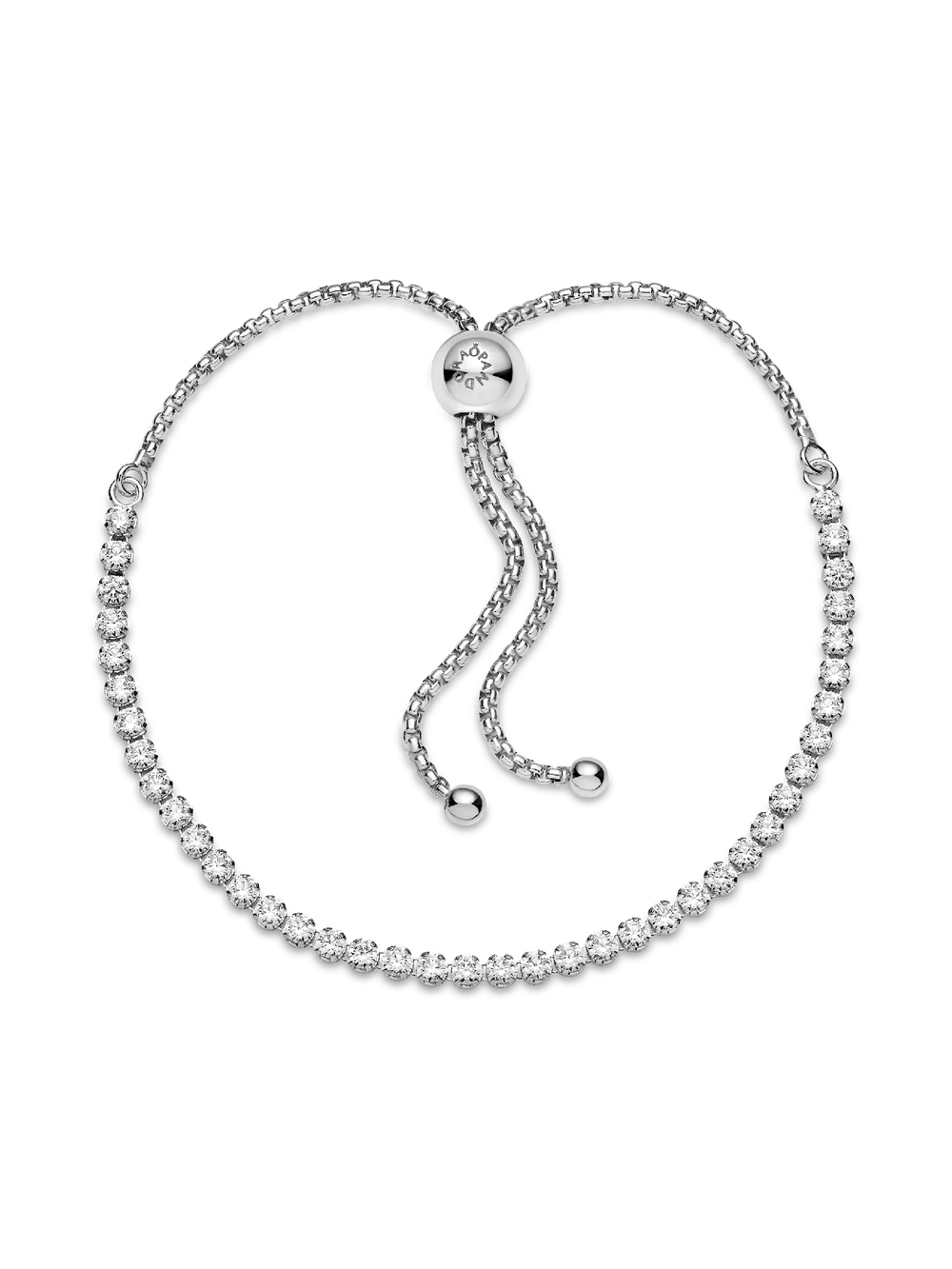Sparkling Slider Tennis Bracelet