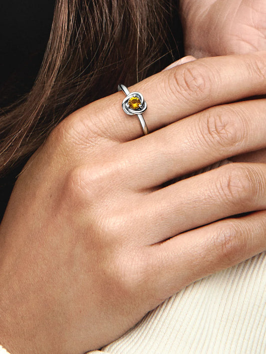 FINAL SALE - November Honey Eternity Circle Ring