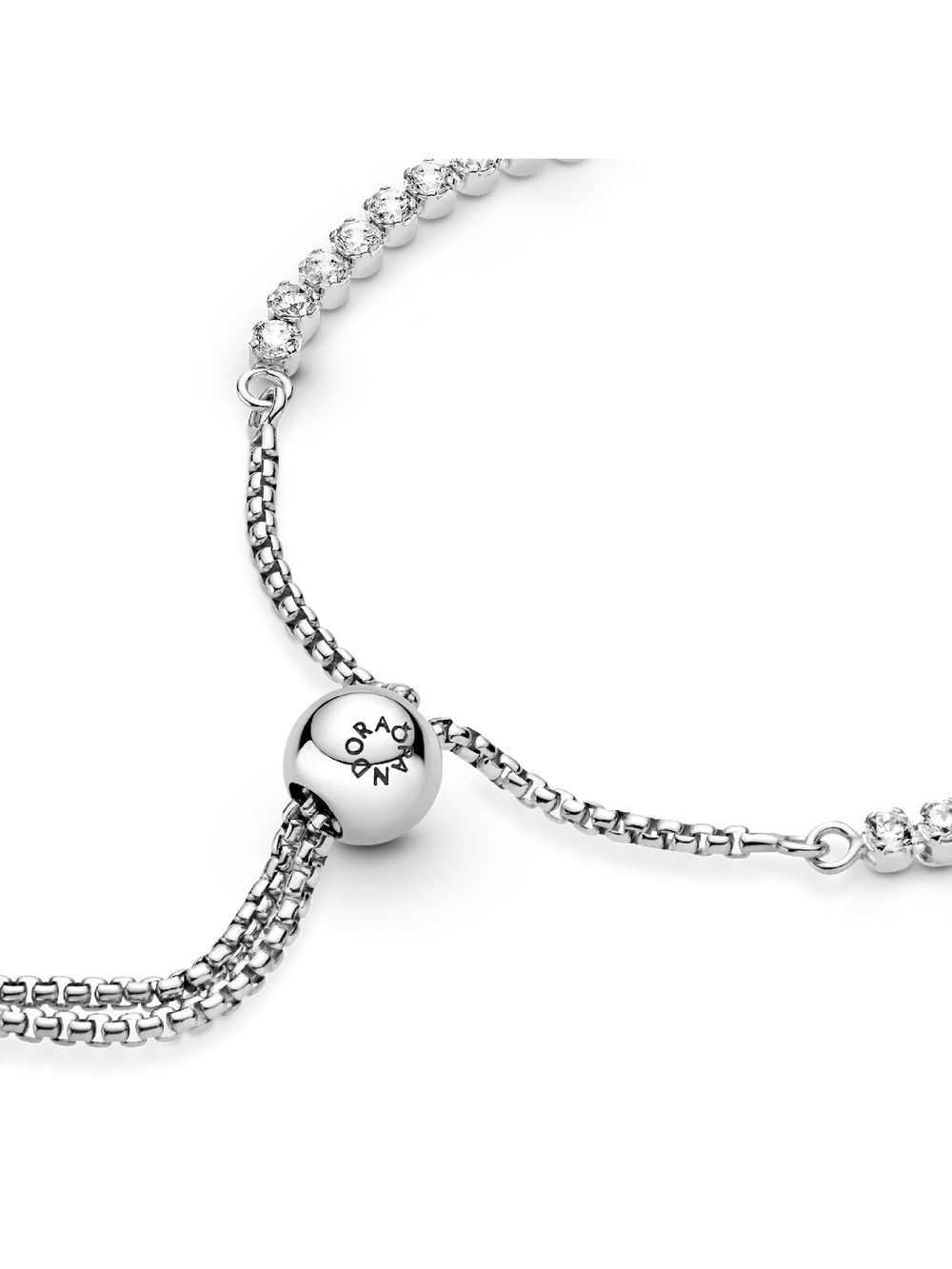 Sparkling Slider Tennis Bracelet