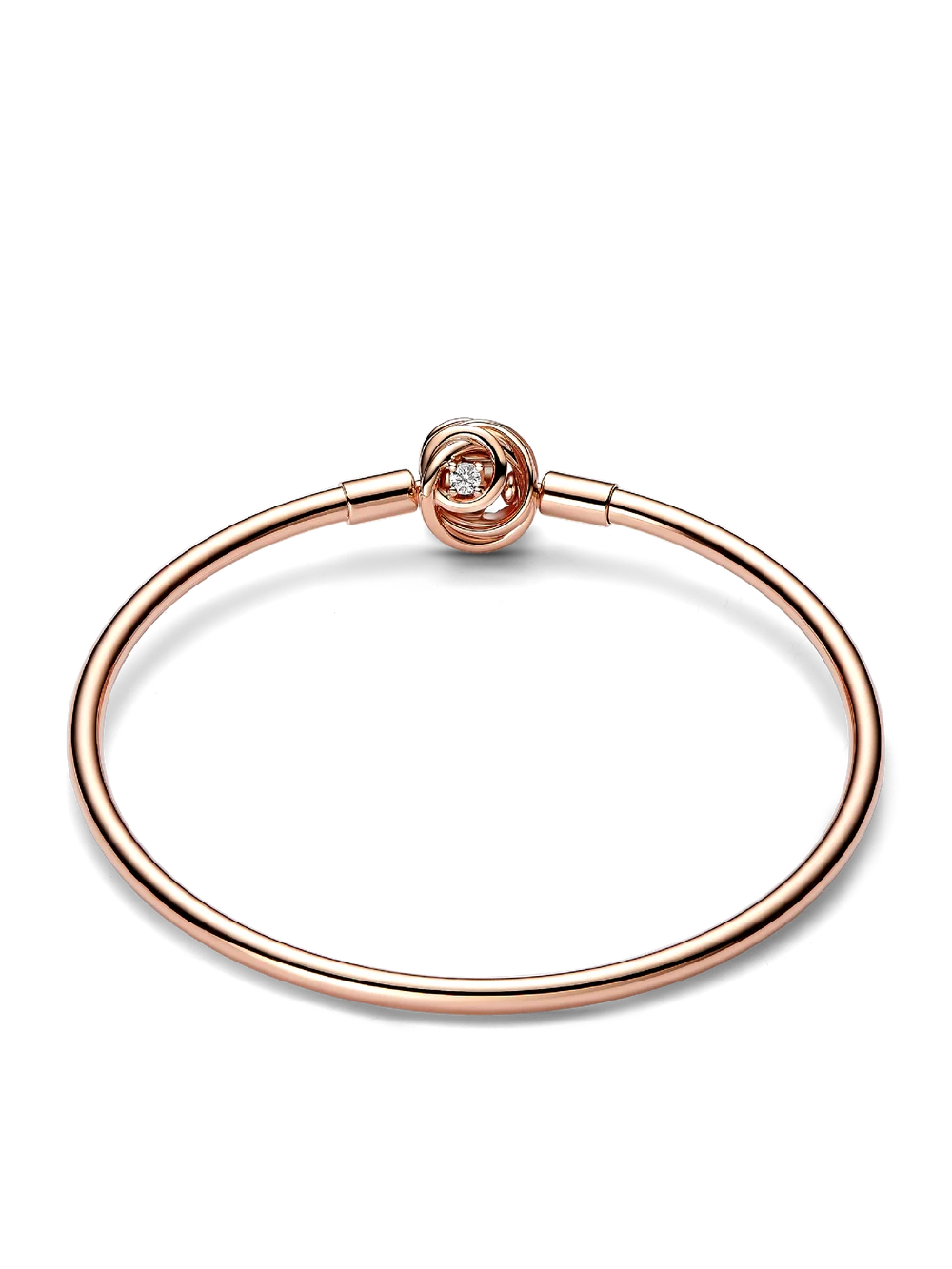 FINAL SALE - Pandora Moments Encircled Clasp Bangle