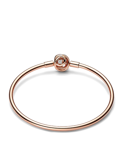 FINAL SALE - Pandora Moments Encircled Clasp Bangle
