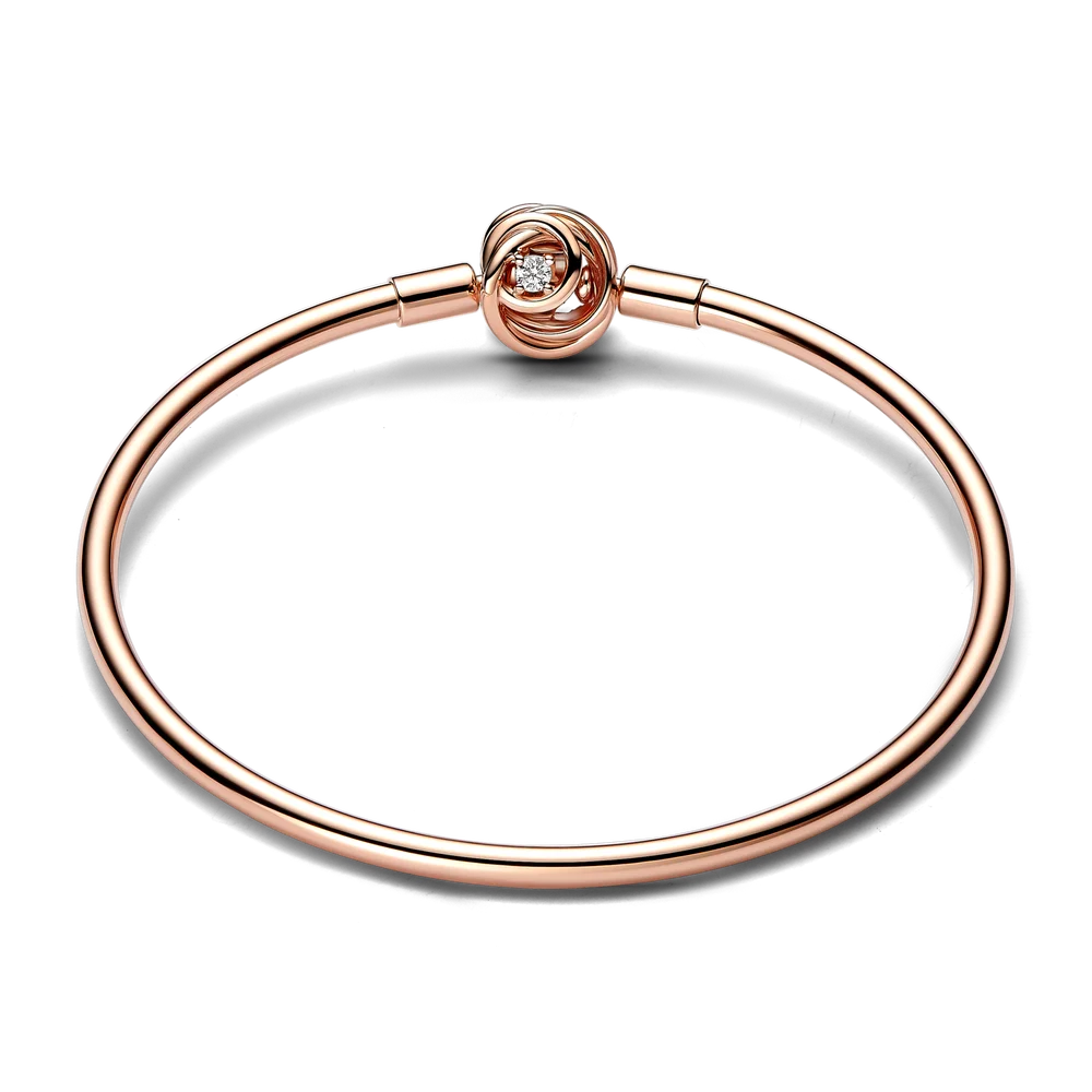 FINAL SALE - Pandora Moments Encircled Clasp Bangle