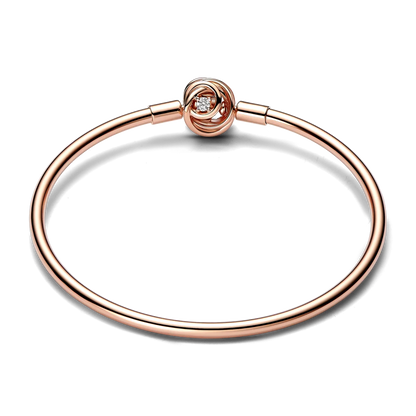 FINAL SALE - Pandora Moments Encircled Clasp Bangle
