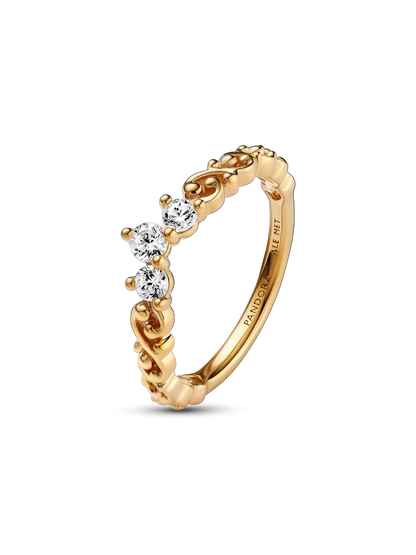 Regal Swirl Tiara Ring