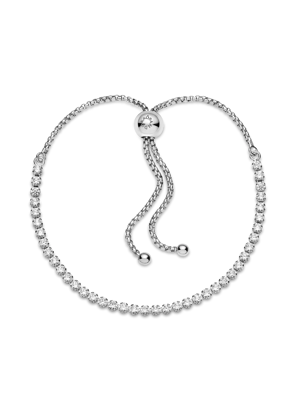 Sparkling Slider Tennis Bracelet