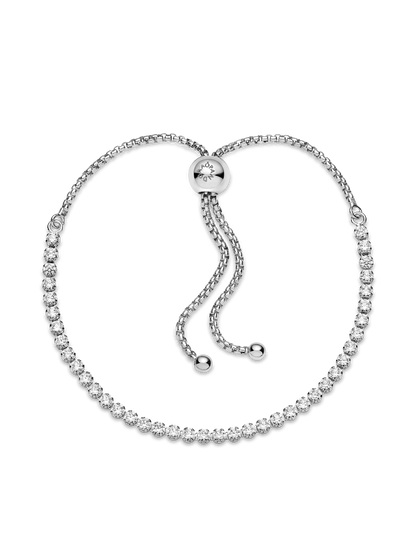 Sparkling Slider Tennis Bracelet