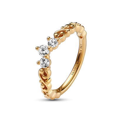 Regal Swirl Tiara Ring